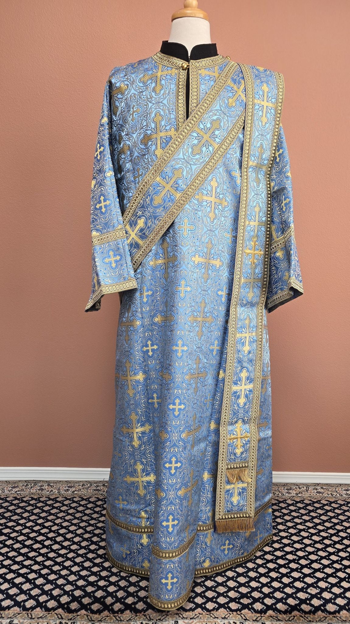 Deacon set, Chalcedon bllue