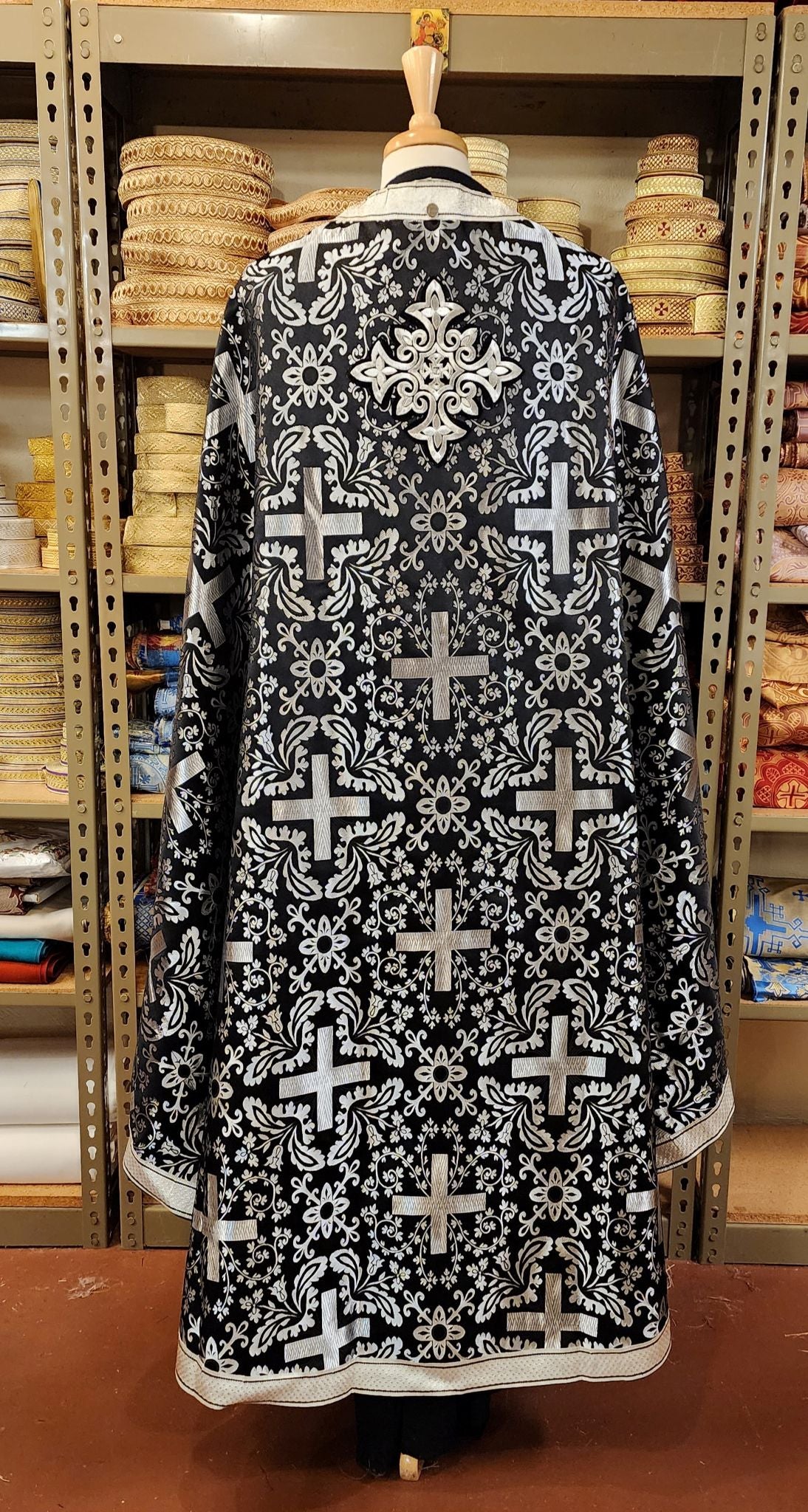 Priest vestments, Athens black, AR