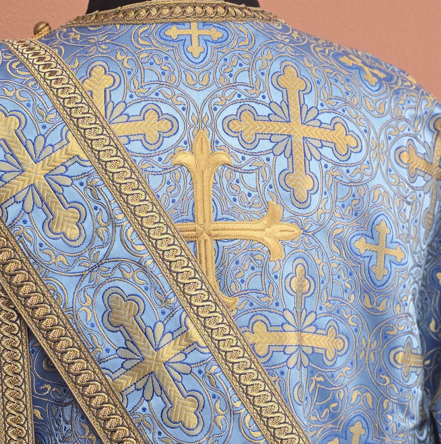 Deacon set, Chalcedon bllue