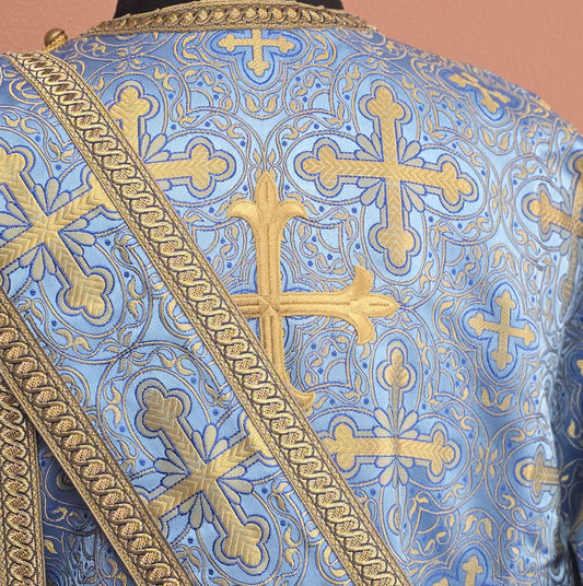 Deacon set, Chalcedon bllue