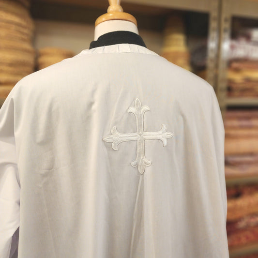 Greek Orthodox liturgical garment white robe