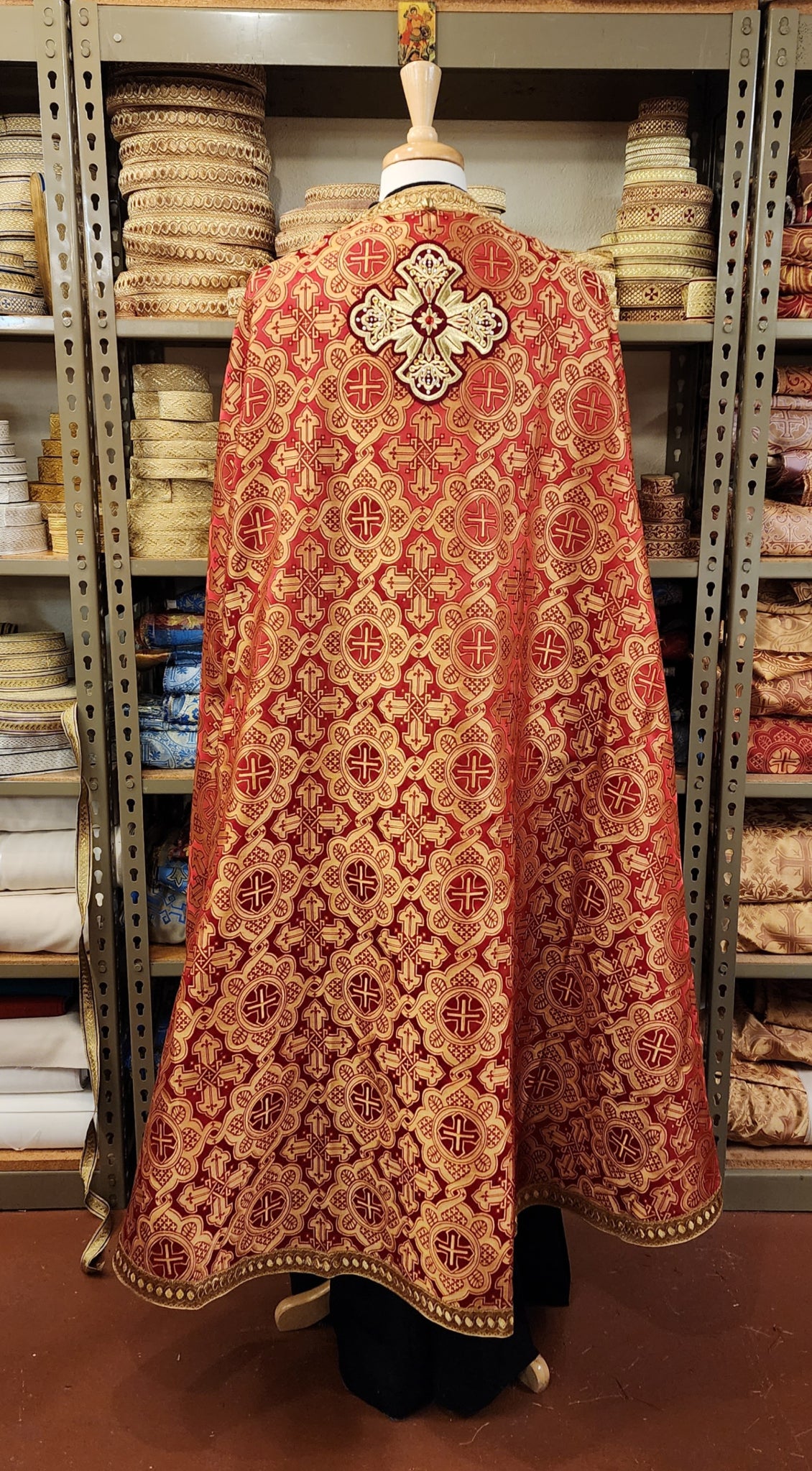 Priest vestments, Ravenna red, BR
